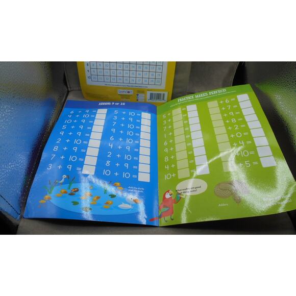 Wipe-Clean Workbook Addition Grade 1 Books Bendon Publishing Lot of 2 - Picture 6 of 9